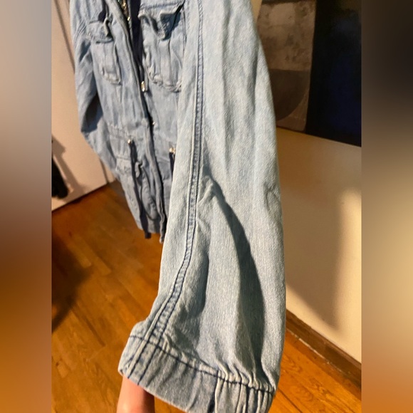 Chambray cotton denim jacket - Picture 4 of 8